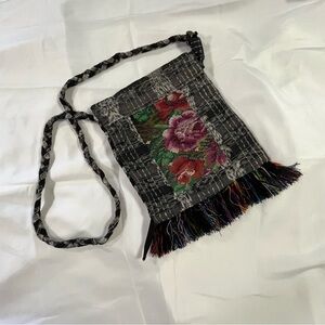 Boho Floral Crossbody Bag